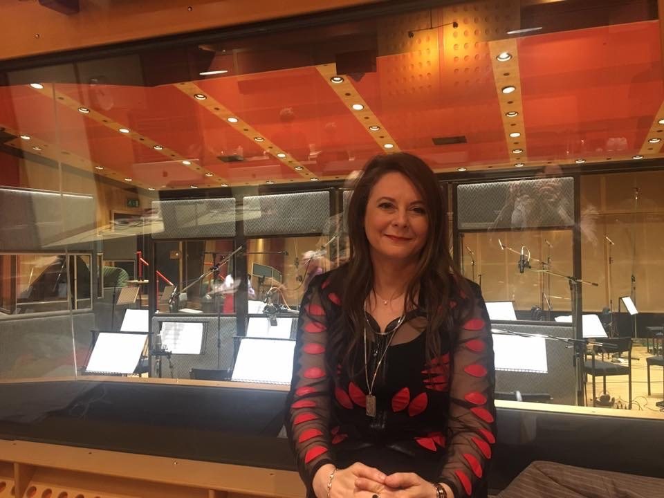 Recording session for charity